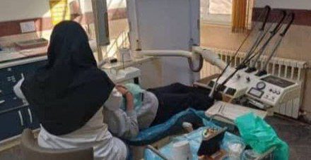 واحد دندانپزشکی مرکز شبانه روزی شهید البرزی شبکه بهداشت درمان طالقان تجهیز شد