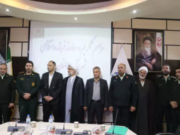 آئین تکریم و معارفه فرمانده انتظامی شهرستان طالقان برگزار شد.