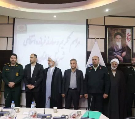 آئین تکریم و معارفه فرمانده انتظامی شهرستان طالقان برگزار شد.