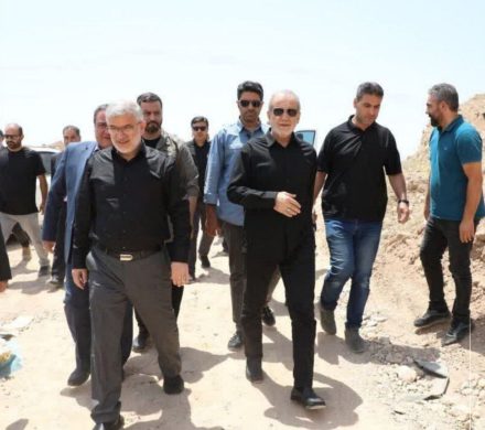 بازدید سرزده رئیس‌جمهور از پروژه خط انتقال آب زیاران به بیلقان