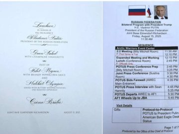 افشای گاف امنیتی جدید تیم ترامپ در مذاکرات آلاسکا