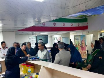 عطر حرم امام حسین(ع) و امام رضا(ع) در روز پرستار طالقان پیچید