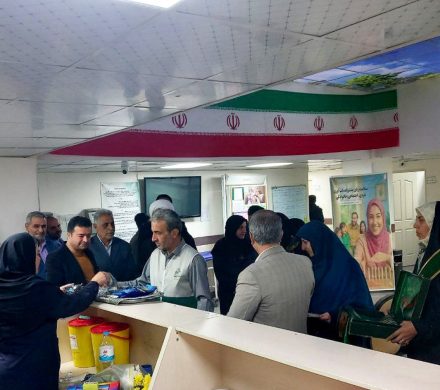 عطر حرم امام حسین(ع) و امام رضا(ع) در روز پرستار طالقان پیچید