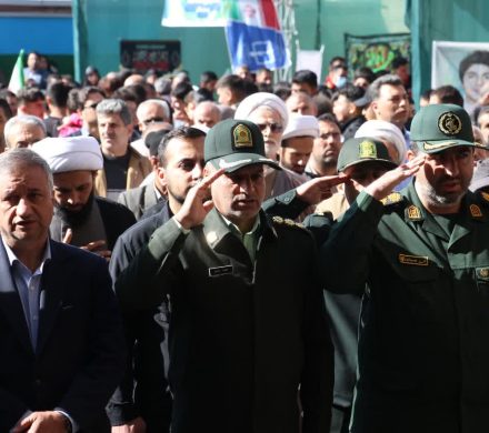 راهپیمایی پرشور روز ۱۳ آبان در شهرستان طالقان برگزار شد