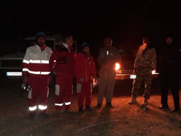 نجات دو گردشگر گمشده در ارتفاعات جوستان در عملیاتی ۵ ساعته شبانه