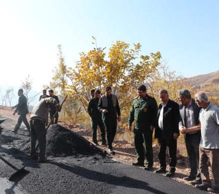 شتاب طرح آسفالت در روستاهای طالقان