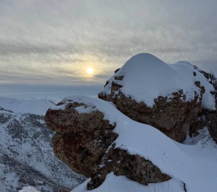 طالقان در آغوش برف