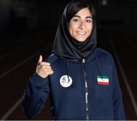 نشان نقره دختر ایرانی در دوومیدانی جوانان آسیا